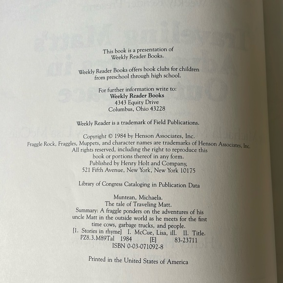 VINTAGE Muppets Book! - Picture 4 of 5